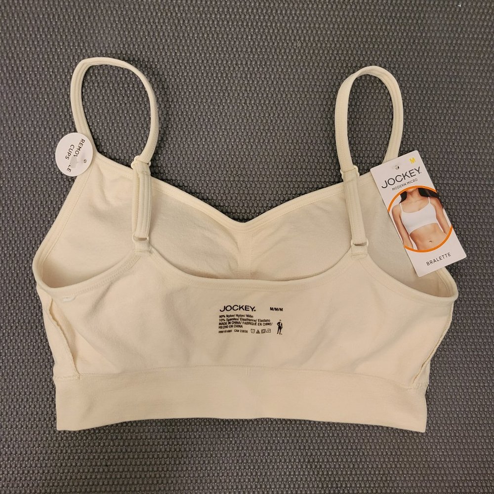 ⚡️FLASH SALE⚡️🎊HP🎊NWT JOCKEY MicroModern Seamless CamiStrap Bralette 3 Avail - Picture 6 of 11